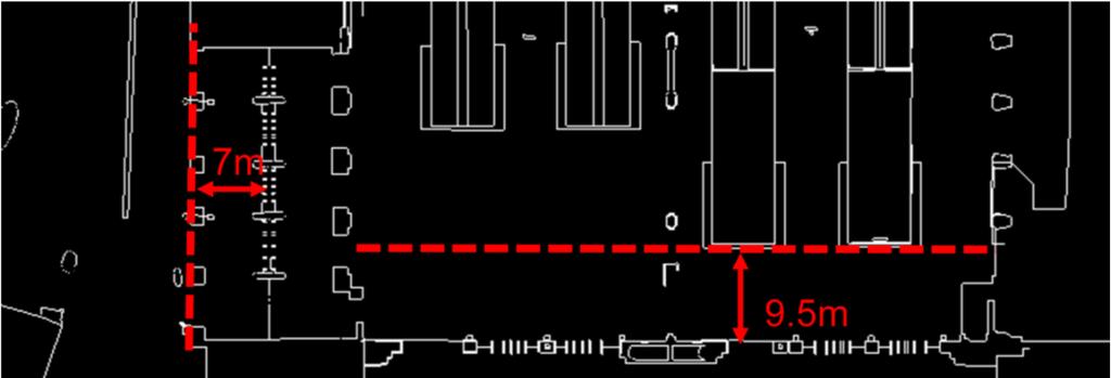 5.2 Imaginary Lines In order to assist gate line control and to indicate to gate line staff when crowding is excessive and when gates should be opened, an imaginary line is marked on the paid side of