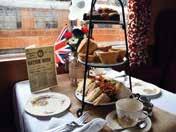 AFTERNOON TEA EXPERIENCES Steam through the countryside in a luxurious 1930s restaurant car. Choose from one of our themes: PRACTICALLY PERFECT Supercalifragilisticexpialidocious!
