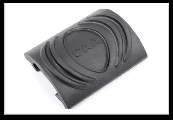 CAA-PCK PCK 12 Short Plastic Thermal Covers For Picatinny 108g Rubber PCK is made of