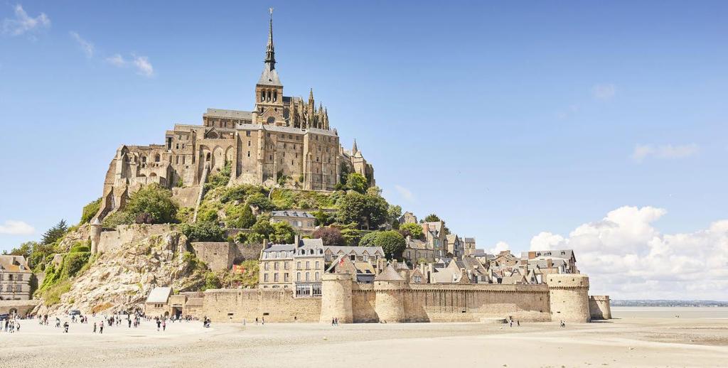DAY TOUR Monday, 04 February 2019 Le Mont-Saint-Michel https://pdf.didgigo.com/ rqwbdedwir France MONT ST. MICHEL ISLAND This morning, travel to the fortified island town of Mont St. Michel.