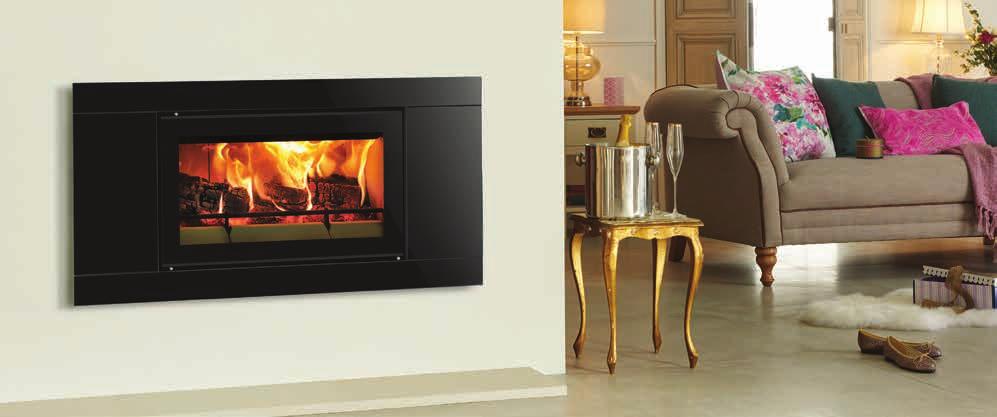 STUDIO GLASS HIGH EFFICIENCY UP TO 80% STUDIO CASSETTE FIRES Studio 1 Glass With its crisp lines and reflective surface, the Studio Glass offers you a complete focal point around which to create your