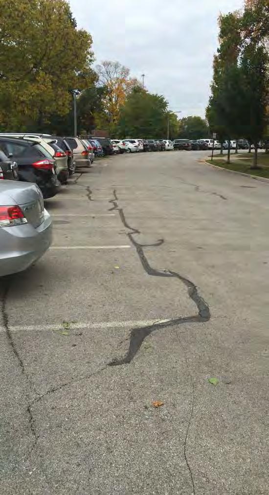 PARKING LOTS B- SCORE: 81 Issues Observed Figure 23: Parking Lots Issues Observed Missing Items Issues Functionality Issues Deterioration Issues Seating Issues Fencing Issues Lighting Issues
