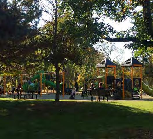 Playground at Washington Park.