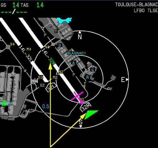 with aircraft location Improves situational awareness Prevents navigation errors on