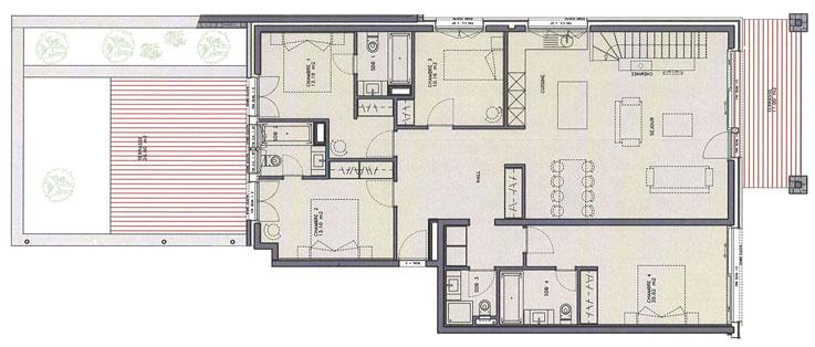 Floor Plans Apartment 4 (Price: