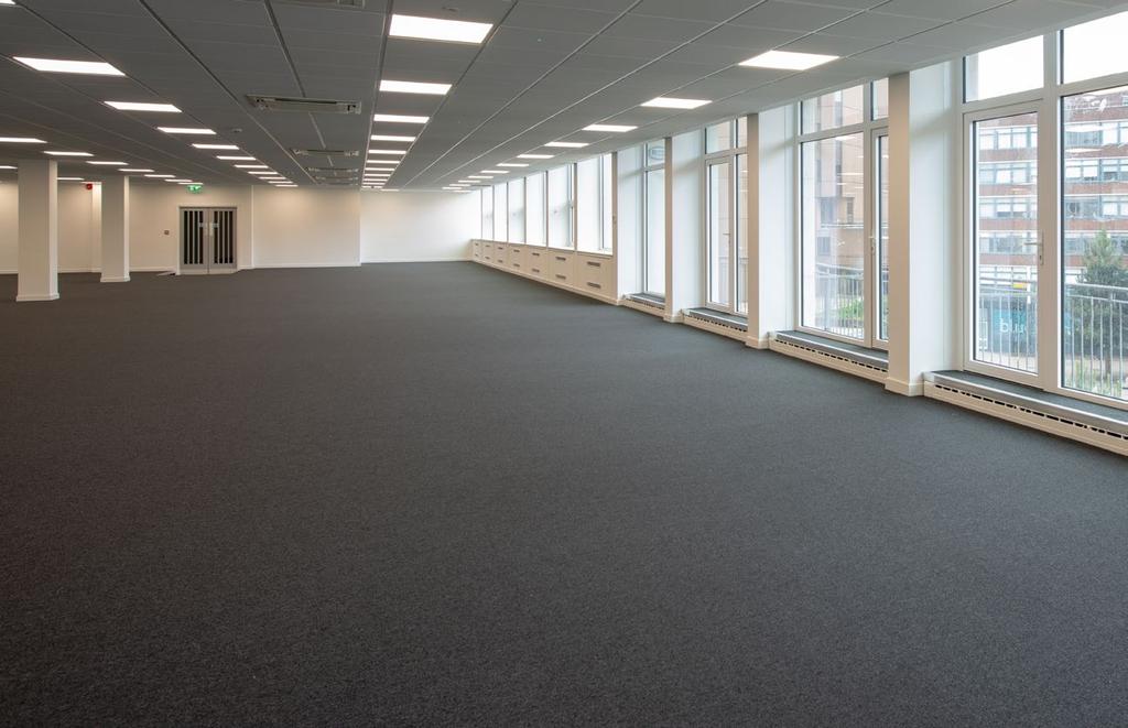 1:8M 2 LORD STREET Balcony Toilets 12 Person meeting table up Stairs Waiting 6 person meeting room 6 person meeting room Admin up Open plan office 6400sqft / 594 sqm 75 people at 8sqm per person