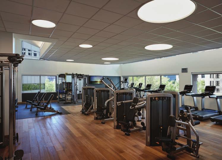 FLEX STEP INTO OUR STATE-OF-THE-ART FITNESS CENTER Time away from your gym doesn t have to mean time