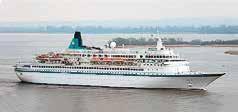 8m WORLD CRUISING Passengers 1994 Crew 886 Scandinavia, USA, Caribbean P&O UK s second Arcadia is unusual, being an adult only ship!