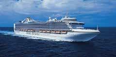 Gross Tonnage 108,865 290m Beam/Draft 36/8m Passengers 2624 Crew 1100, USA, Canada The spoiler isn t for speed but houses an observation lounge by day and nightclub after dark.