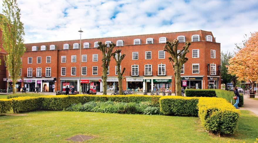 A VIBRANT LOCATION Welwyn Garden City offers a world famous landscaped environment and is a designated Conservation Area.
