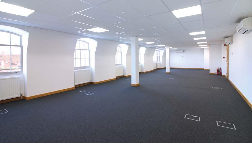OFFICES TO INCLUDE: New suspended ceilings with