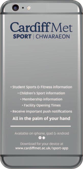 SERVICES AT CARDIFF MET SPORT