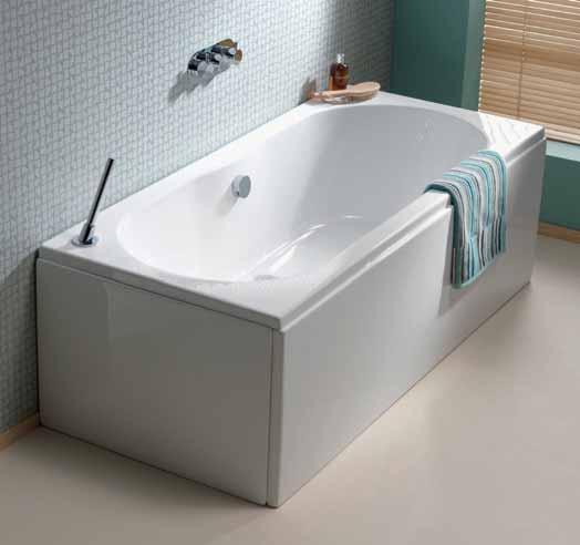 Wave Puracast / Premium Baths Wave Premium Bath Double ended bath shown