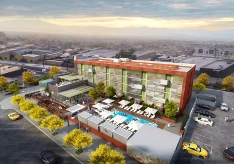 Approved September 2018 By City of Las Vegas A 76-room boutique hotel approved by the City of Las Vegas will be rising on Main Street in the Arts District as early as January 2019.