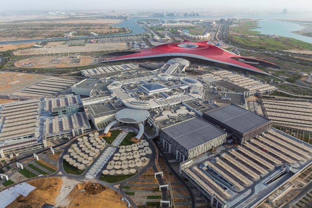 Yas Mall Abu Dhabi - United Arab Emirates 2011-2013 Build - 421 million euro Major retail development on Yas Island.