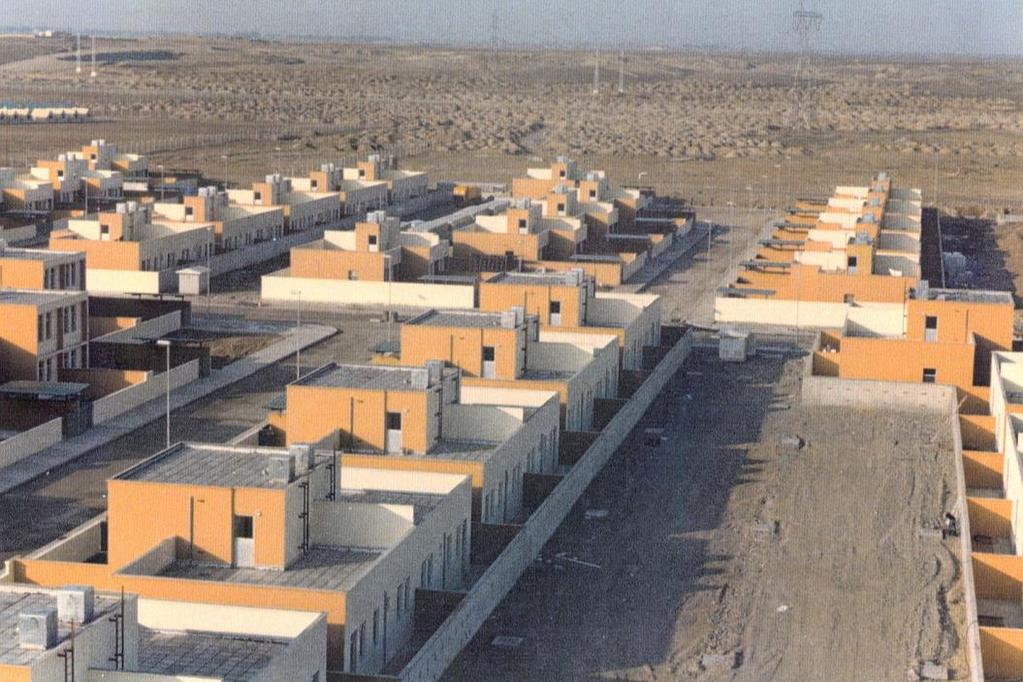 BAIJI HOUSING SCHEME Iraq 1980-1983 18,815,000 euro CONSTR. OF 330 HOUSES, A BACHELOR BLDG.,A FAMILY BLDG.