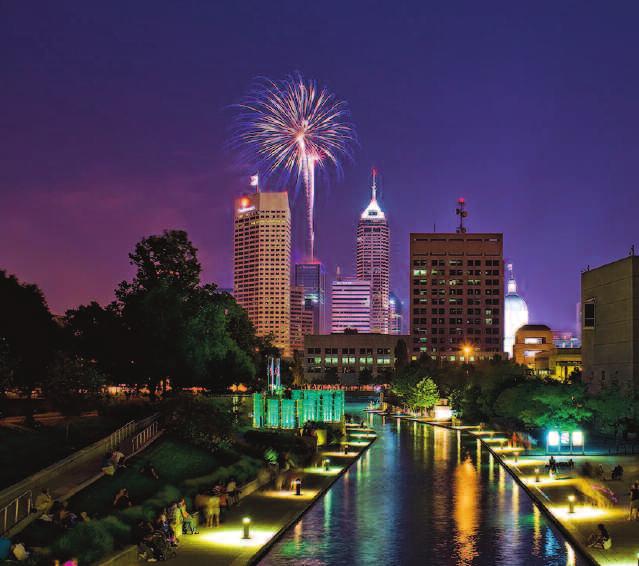 Indianapolis vibrant downtown, less than 15 minutes from the Indianapolis International Airport, helped Indianapolis secure its position as the #1