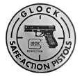 Firearms, #2268 0,75 G2446 Glock, Sign 'Safe Action' (Aluminium), #2446 12,42 G3024 Glock, Ball