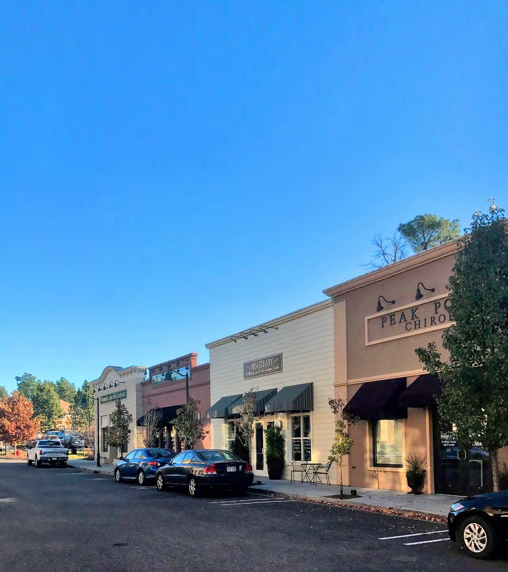 Beautiful Shopping Center located right off Highway 85 and Happy Canyon Road Anchored by Tony s Market and Fitness 1440 Retail and