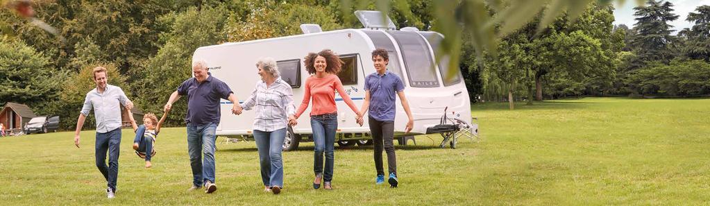 ENJOYING precious family time TOGETHER. your space... Holidays are all about exploring the wide-open spaces and the Pegasus Grande, with an 8ft wide body, gives you more space all round.