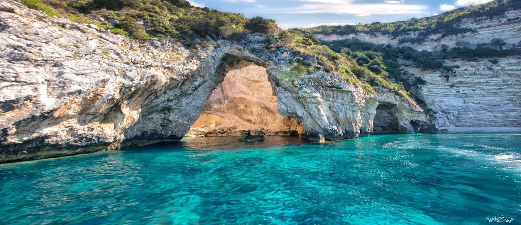 Antipaxos caves: you will visit those during your daily