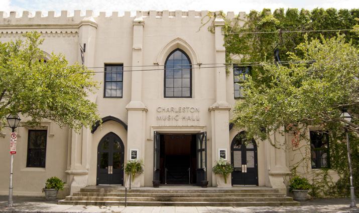 WELCOME TO THE MUSIC HALL Centrally located in the Upper King Street area of Historic Downtown Charleston, the Charleston Music Hall is an outstanding venue for corporate functions.
