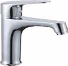 A0008 Basin faucet, brass body, zinc handle, chrome finished.