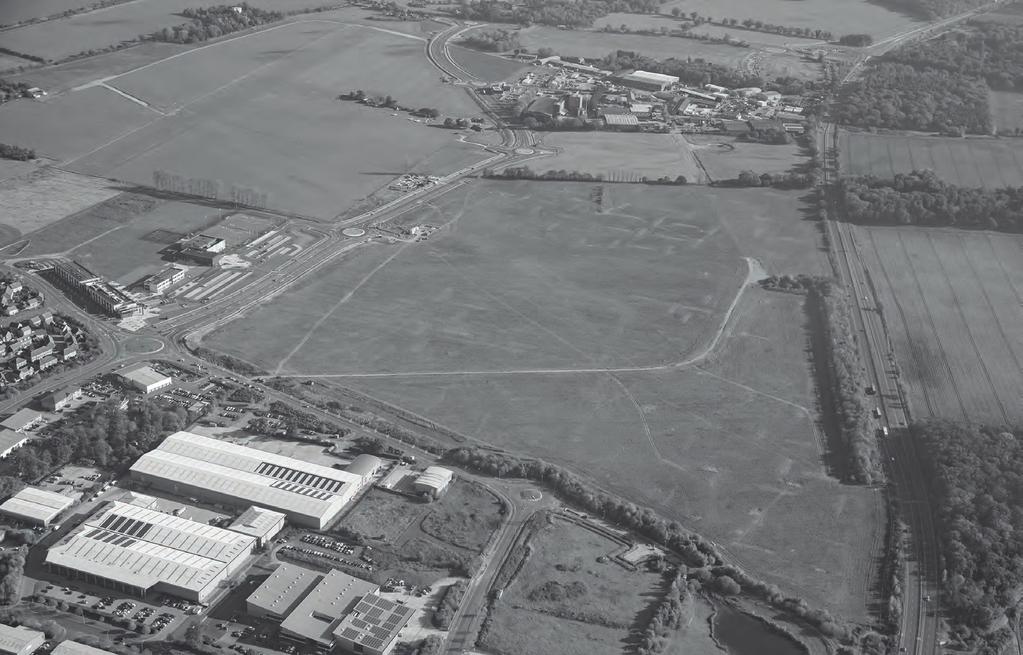 Suffolk Park is the only major allocated employment site in Bury St Edmunds with outline planning consent for up to 2 million (185,806 ) of B1 and B8 uses.