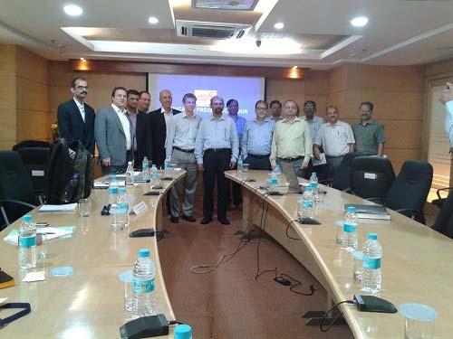 research arm of Indian Railways, Dedicated Freight Corridor Corporation, Centre for Rail Information Systems Site visits to