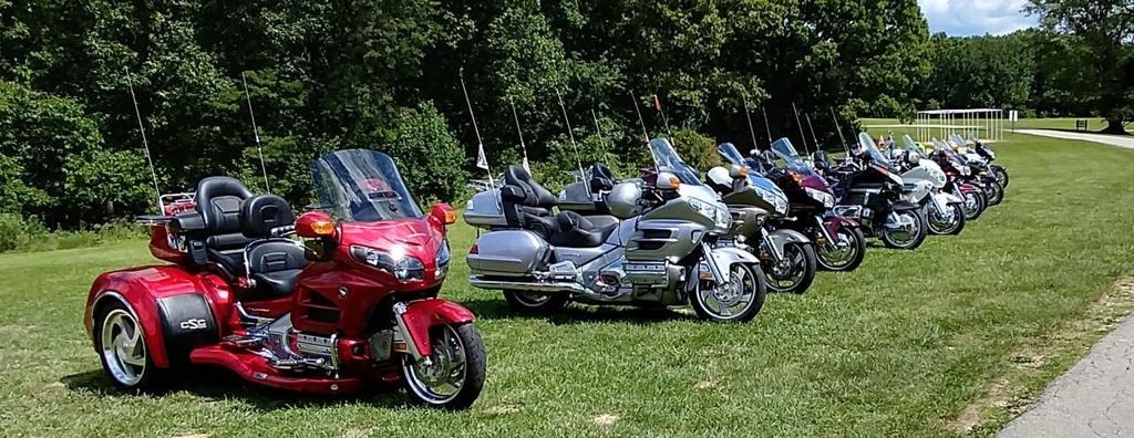 Saturday, August 12, 2017 Memorial Bench dedication for Tara Wooden On a beautiful Saturday in August, twenty three chapter members on 12 bikes came out to ride and to honor the memory of our friend