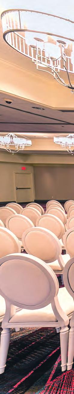 MEETINGS WITH STYLE Flamingo features 73,000 square feet of flexible meeting space,
