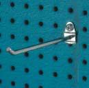 DURA HOOKS THE STAY PUT HOOK DuraHook 27 Locking style pegboard hooks. The only hook designed to lock intoplace on 1/8", 1/4" pegboard or DuraBoards, without giving up strength.
