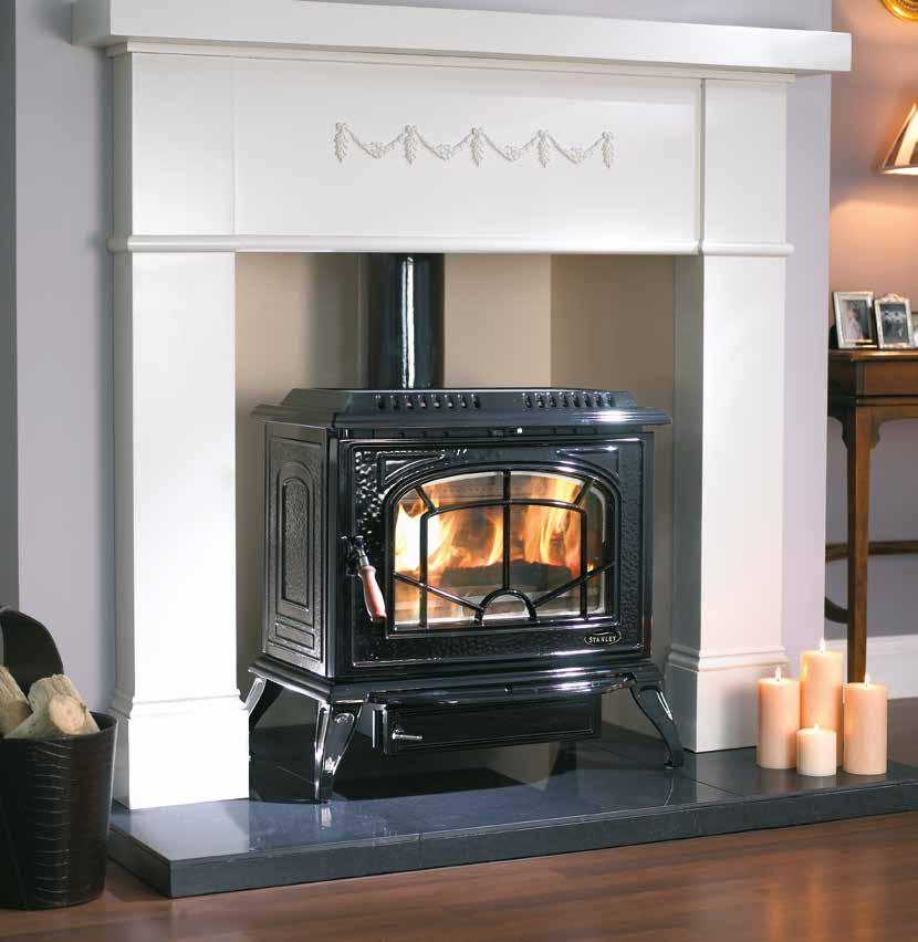 Ashling The Ashling is part of the Stanley range of classically designed stoves and is one of the wider stoves in this collection. The Ashling creates a focal point in your living room or kitchen.