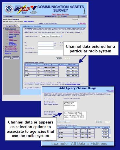 CASM: CAS Features Assets Inventory Web-based data collection tool. All that is required is a web browser, such as Internet Explorer or Netscape Navigator.