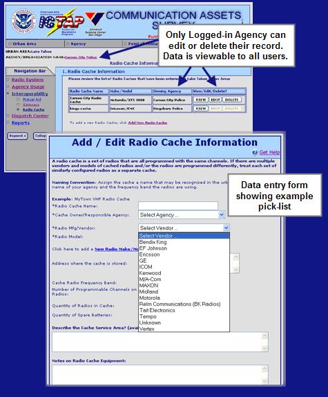 CASM: CAS Features Data Collection Form-driven data entry with numerous pick-lists and prompts to assist users in entering uniform data Data entry process is organic; when one user