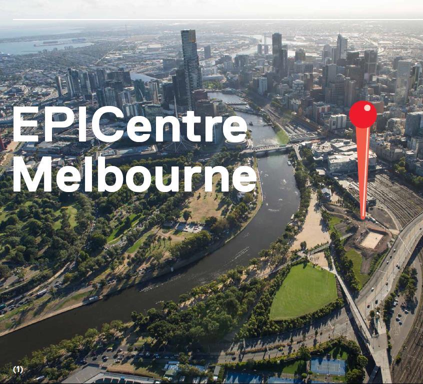 Page4 Inspired by a shared love of home City and State, EPICentre Victoria will become a nationally and internationally recognised beacon for Melbourne, The Melbourne PIN becoming the spot from which