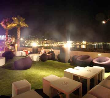 4,000 m 2 OF TERRACE FOR OPEN- AIR RECEPTIONS, RELAXATION, CONCERTS AND FESTIVALS TERRACE 216.