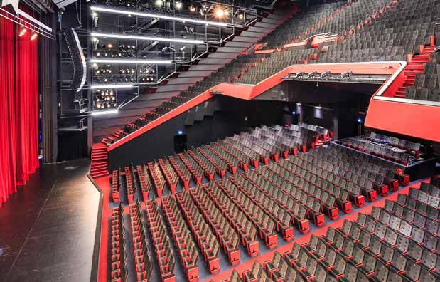 Grand AUDITORIUM Louis Lumière LEVELS 1 & 3 TECHNICAL CHARACTERISTICS STAGE FLOOR ORCHESTRA PIT ABOVE-STAGE VOID VOID ABOVE STALLS Area (m 2 ) Dimensions (m) Quantity Stage 383 16.