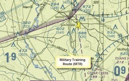 Military Training Routes (MTRs) MTRs are routes used by military aircraft to maintain proficiency in tactical flying.
