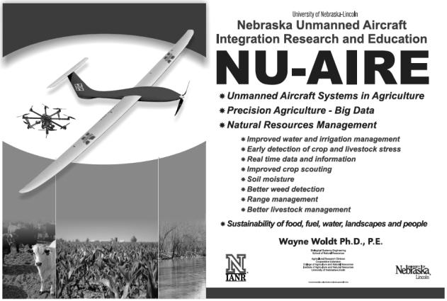 Unmanned aircraft offer unparalleled view * Opportunity for agricultural intensification *