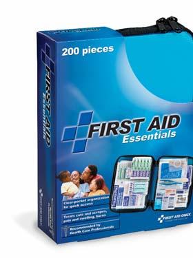 First Aid Guide, vinyl gloves, bandages, trauma pad, antiseptics and all  FAO-422