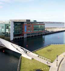 NO.12 IS A STRIKING FIVE STOREY GRADE A OFFICE BUILDING OVERLOOKING THE WATERFRONT OF THE RIVER MERSEY AND PRINCES DOCK No.