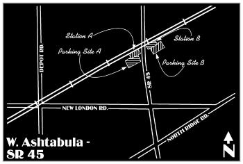 West Ashtabula SR 45 W. Ashtabula! Route 7- Lake East orridor! Station Type: Park-and-ride!