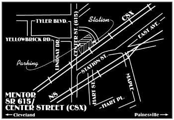 Mentor ENTER ST. - SR 615 Mentor! Route 7 Lake East orridor! Station Type: Park-and-ride!