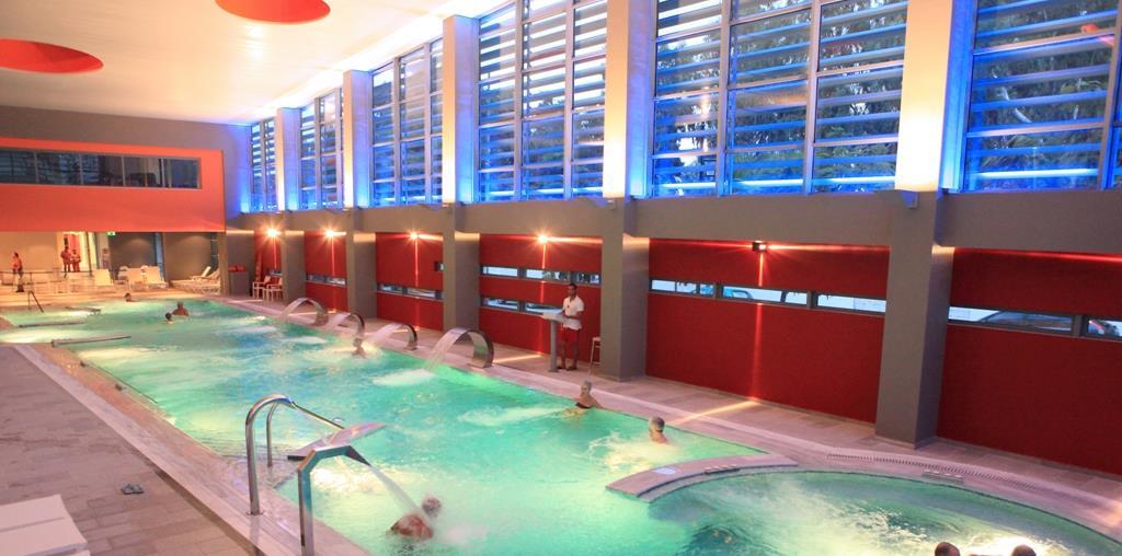Visitors - cyclists have the opportunity to use the modern facilities of the new Thermal Spa