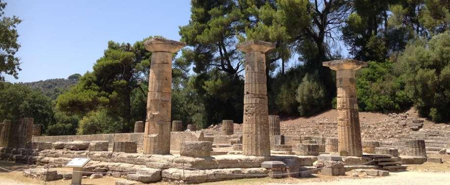 The visit will include a guided walk through the impressive ruins of the area where athletes trained and ran in the ancient stadium; just as the ancient Olympians did after their victory 3 000 years