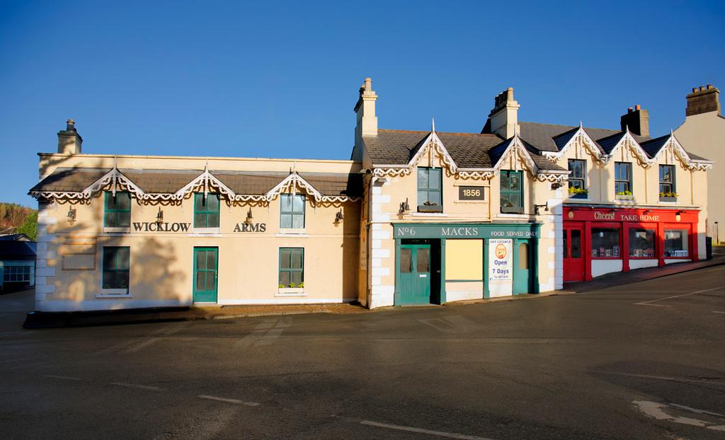 THE WICKLOW ARMS Delgany County Wicklow A Landmark Venue For Sale in Three Lots - 2 Acre Village Centre Zoned Site Lot 1 Lot 2 Lot 3 The Entire Main Buildings Licensed Premises
