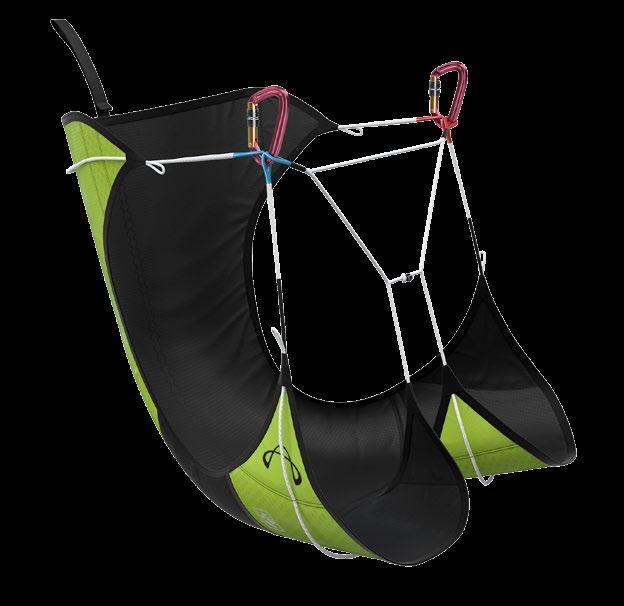 Features 1 Velcro loop for attaching the STRAPLESS to the rucksack carrying