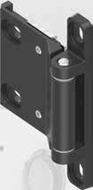 repellent Odorless 2D hinge Opening angle up to 180 2D adjustment X-axis ±1.5mm, Y-axis ±1.