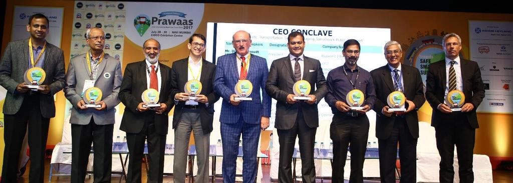 CEO CONCLAVE The CEO Conclave - an exclusive gathering of CEOs threw light on the challenges ahead, uncover potential opportunities and discussed the means to achieve exponential growth for the